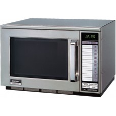 Sharp R22AT: 1500W Commercial Microwave Oven - Medium Duty 